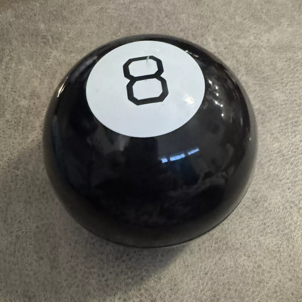 Black 8 Ball Decor